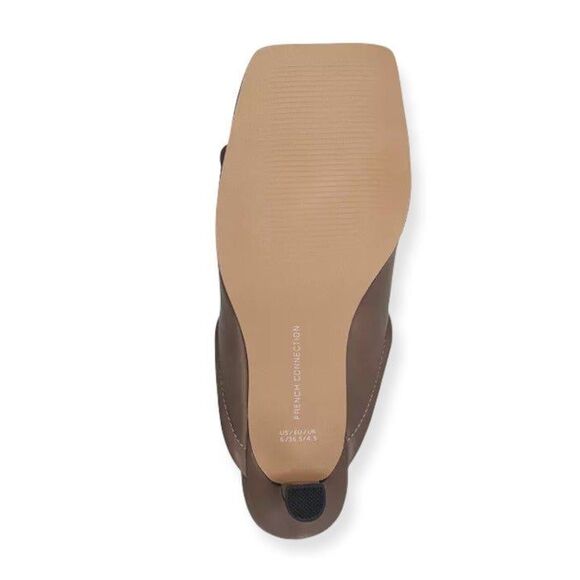 French connection womens Candice Open Toe Heel Sandals size 7 color: putty - Picture 5 of 5
